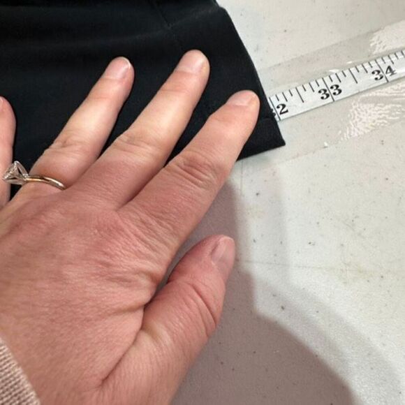 Maurices Women's Mid-Rise Flat Front Smart Long Ankle Pants Black Size 17/18 NWT - Picture 12 of 13